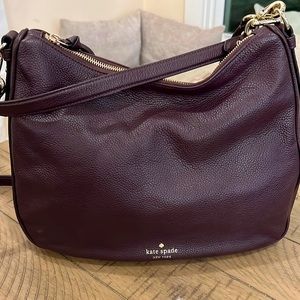 Kate Spade combo over shoulder/shoulder bag. Like new. Brown.